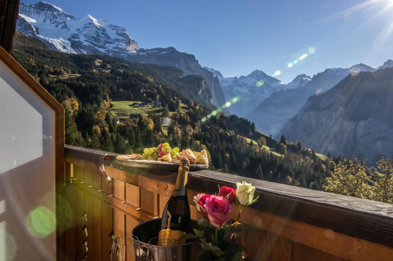 Chalet Aargovia Wengen Buitenkant foto