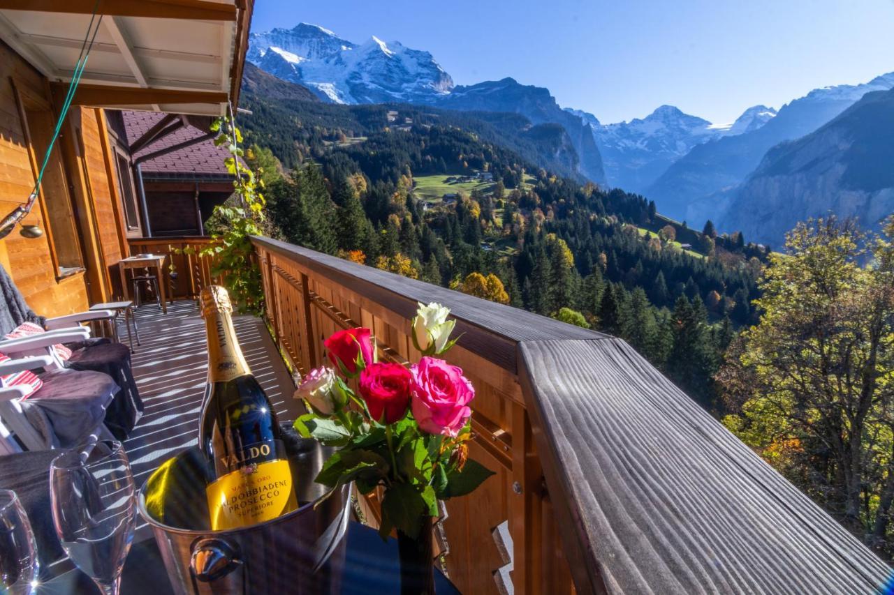 Chalet Aargovia Wengen Buitenkant foto