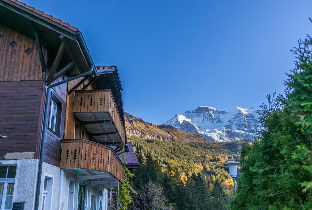 Chalet Aargovia Appartement Wengen Buitenkant foto