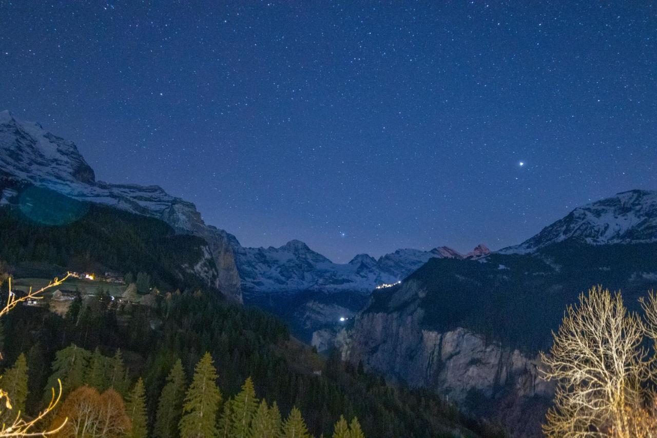 Chalet Aargovia Appartement Wengen Buitenkant foto